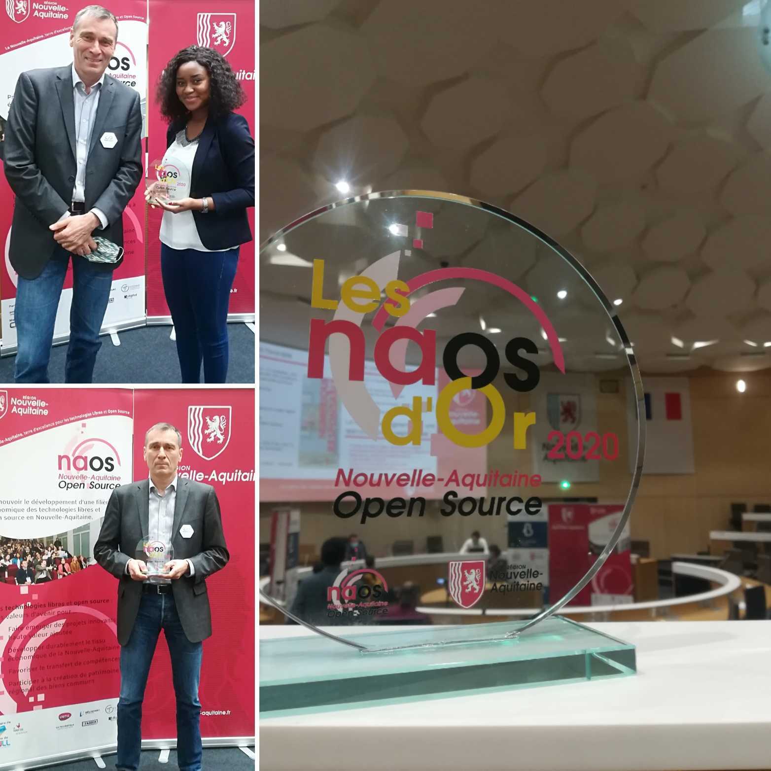 PARSEC Prix de l'innovation naos d'or 2020